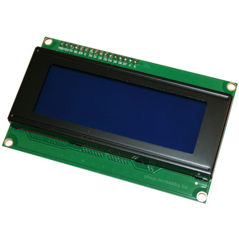 Afficheur LCD 4*20 BLEU