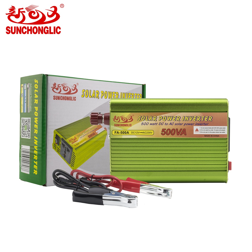 Power inverter de 12v to 220v 500va